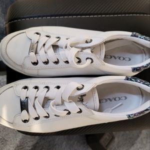 Size 5 Coach sneakers